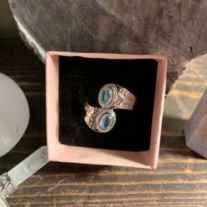 New! Alchemy63 Handmade Sterling & Moonstone Ring